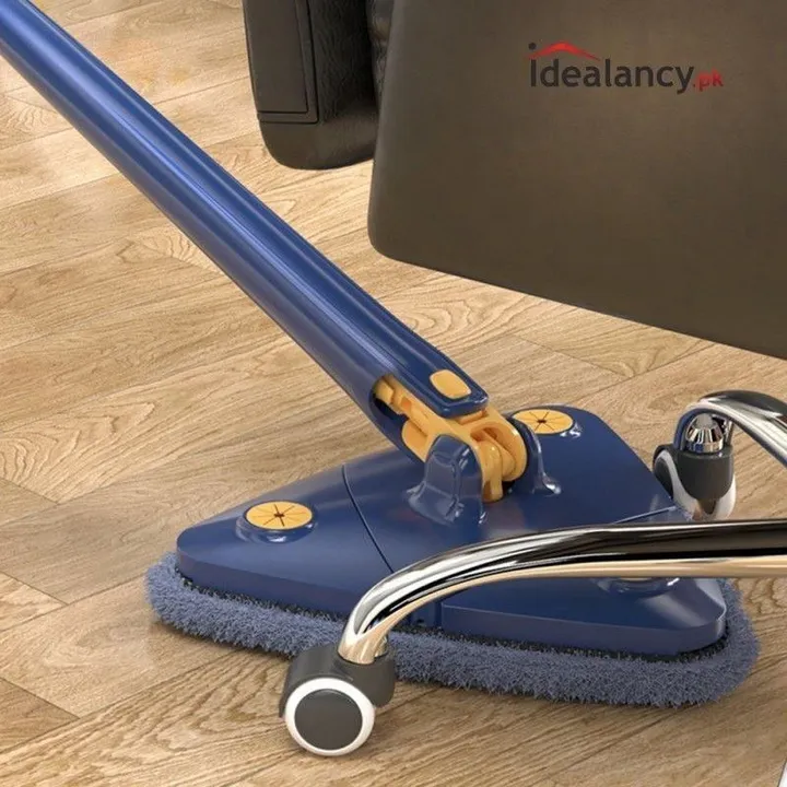 Rotary Triangle Self Twisting Cleaning Mop – photo 3