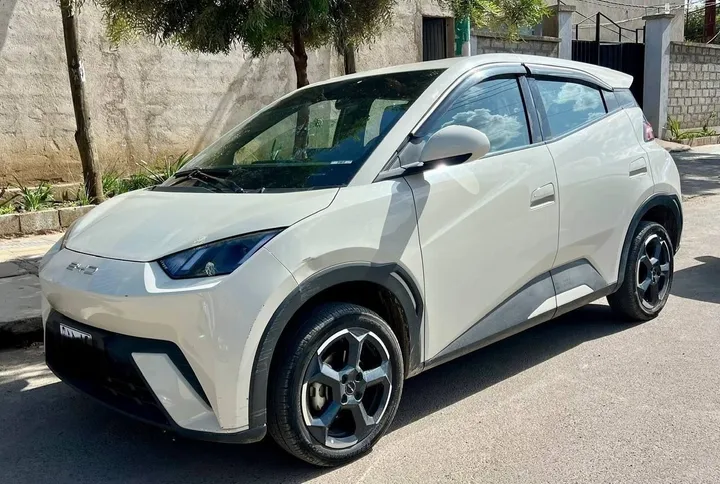 BYD White Electric Car 2023 – photo 4