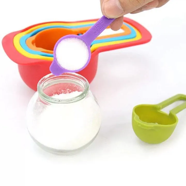Colorful Nesting Measuring Cups Set – photo 4