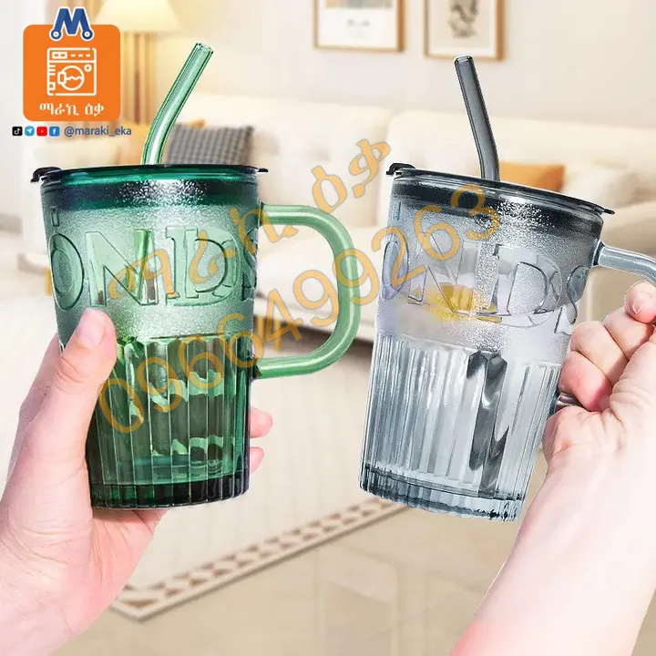Diamond Heat Resistant Glass Mug – photo 3