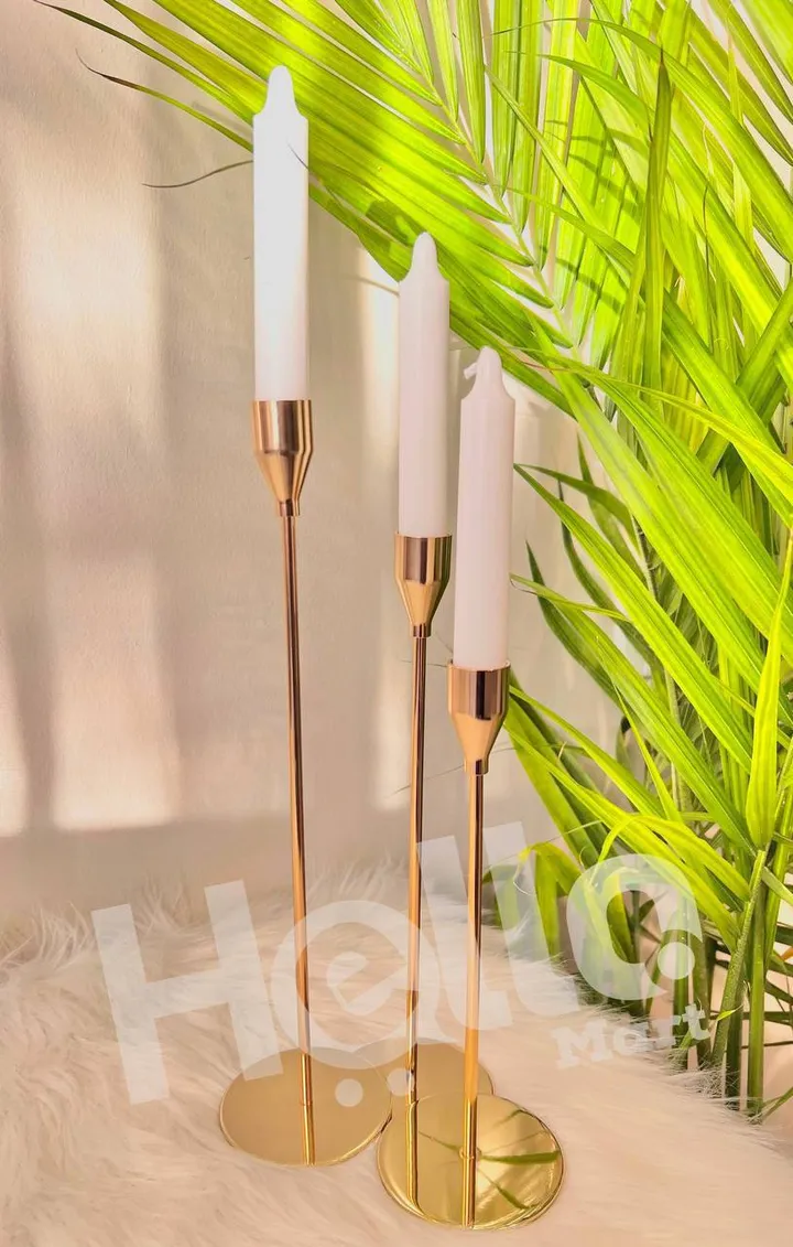 Gold Candle Holder Set – photo 4