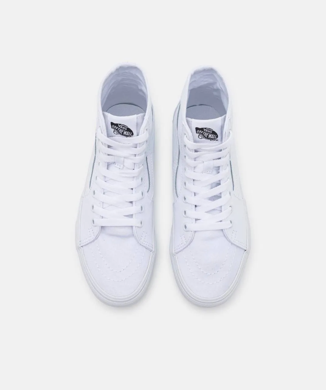 Vans White Textile High-Top Sneakers – photo 4