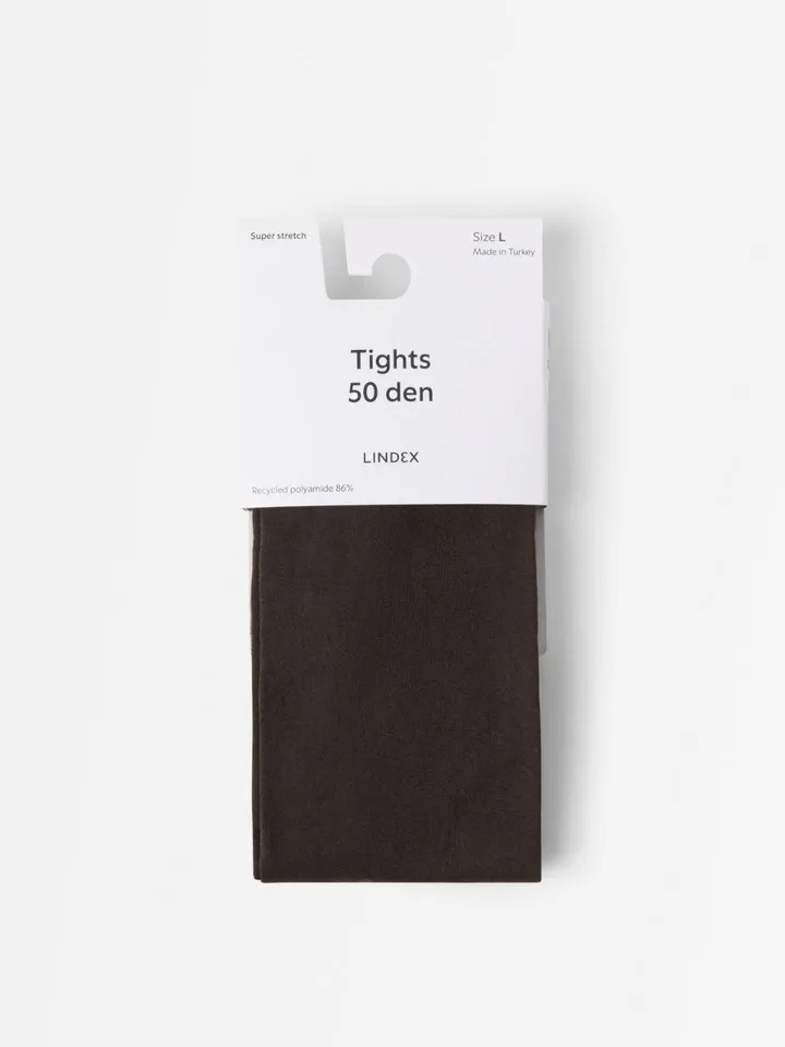 Lindex 50 Denier Matt Tights Size M – photo 4
