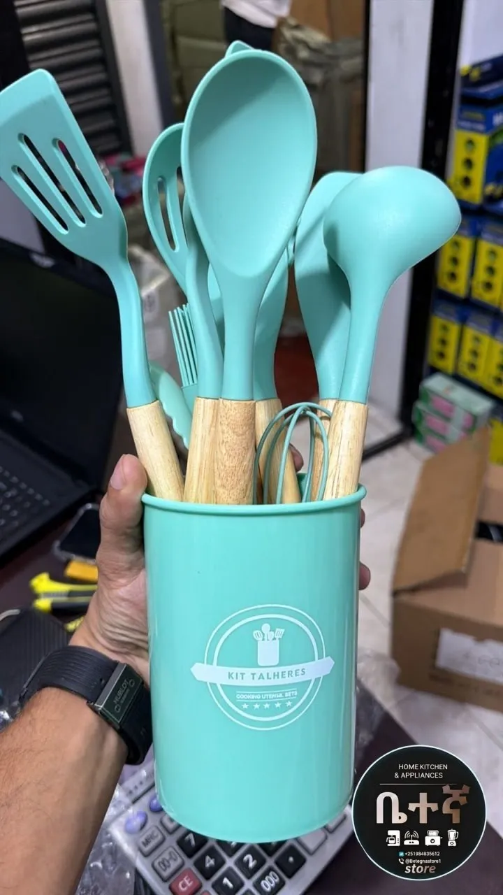 12-Pcs Non-Stick Silicone Kitchen Tools Set – photo 3