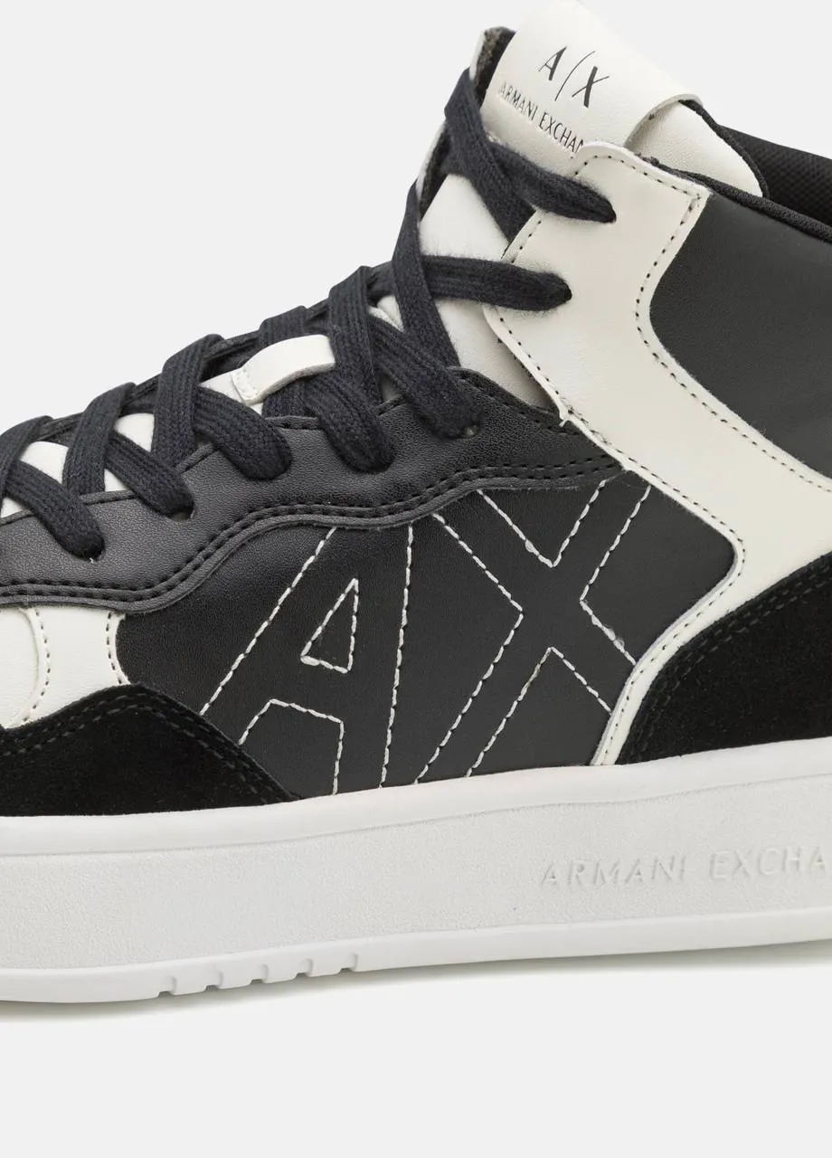 Armani Exchange High-Top Sneakers – photo 3