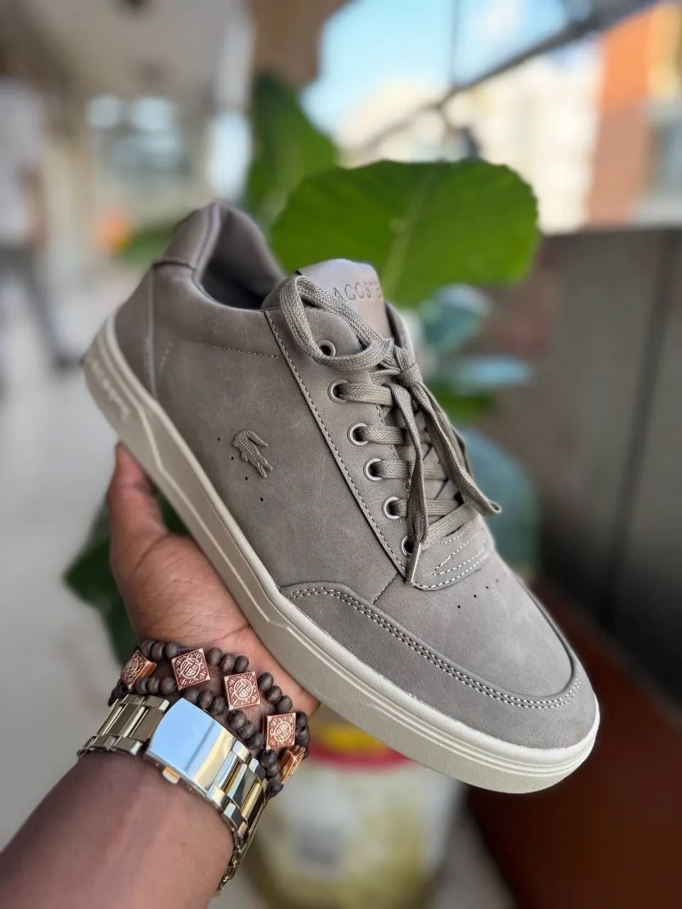 Lacoste Flat Leather Sneakers – photo 3