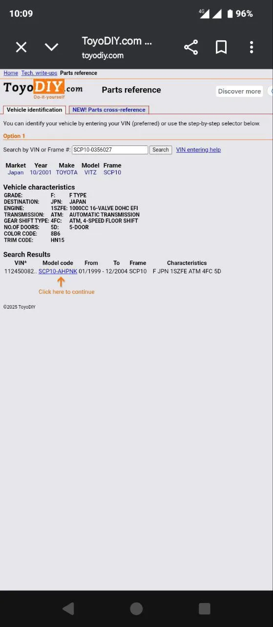 Toyota Vitz 2002 Automatic – photo 3