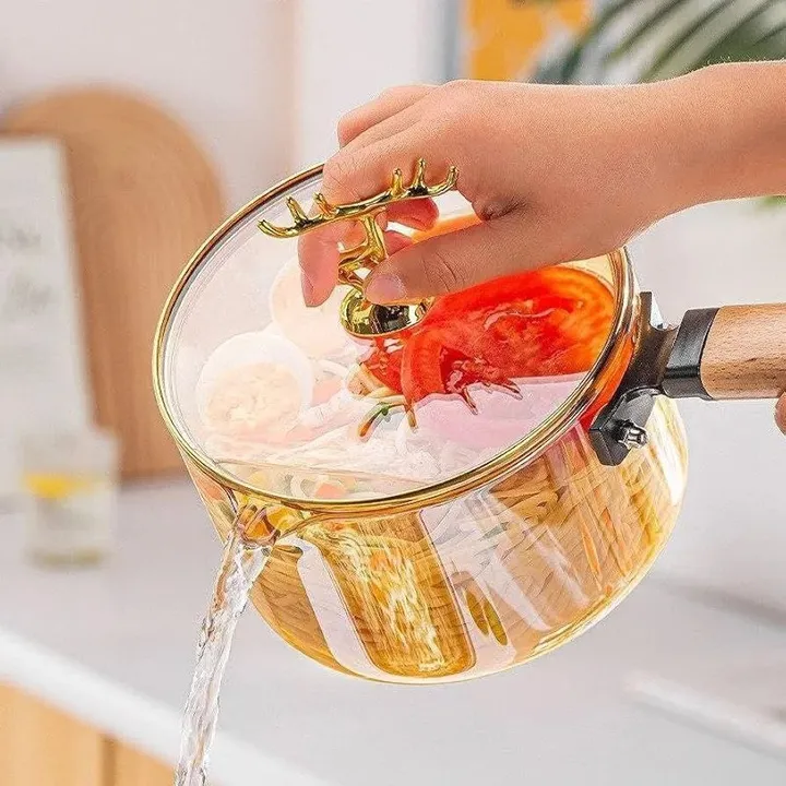 Heat-Resistant Glass Cookware Pan – photo 3