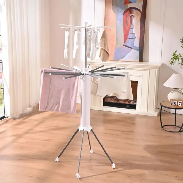 350° Rotating Clothes Drying Rack – photo 3