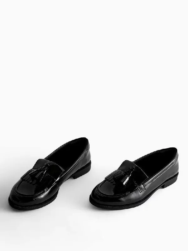 Primark Wide Fit Patent Loafers – photo 4