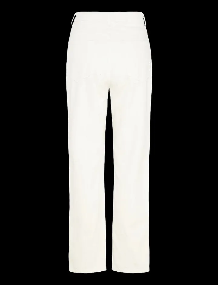 Straight Leg White Jeans Size 27 – photo 4