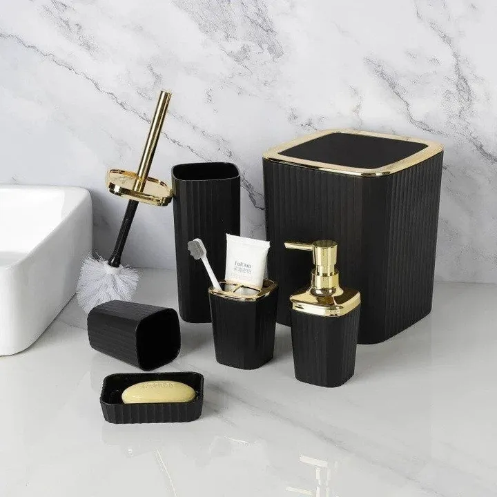 6 Piece Bathroom Accessories Set – photo 3