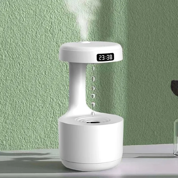 Anti Gravity Humidifier with Clock – photo 3
