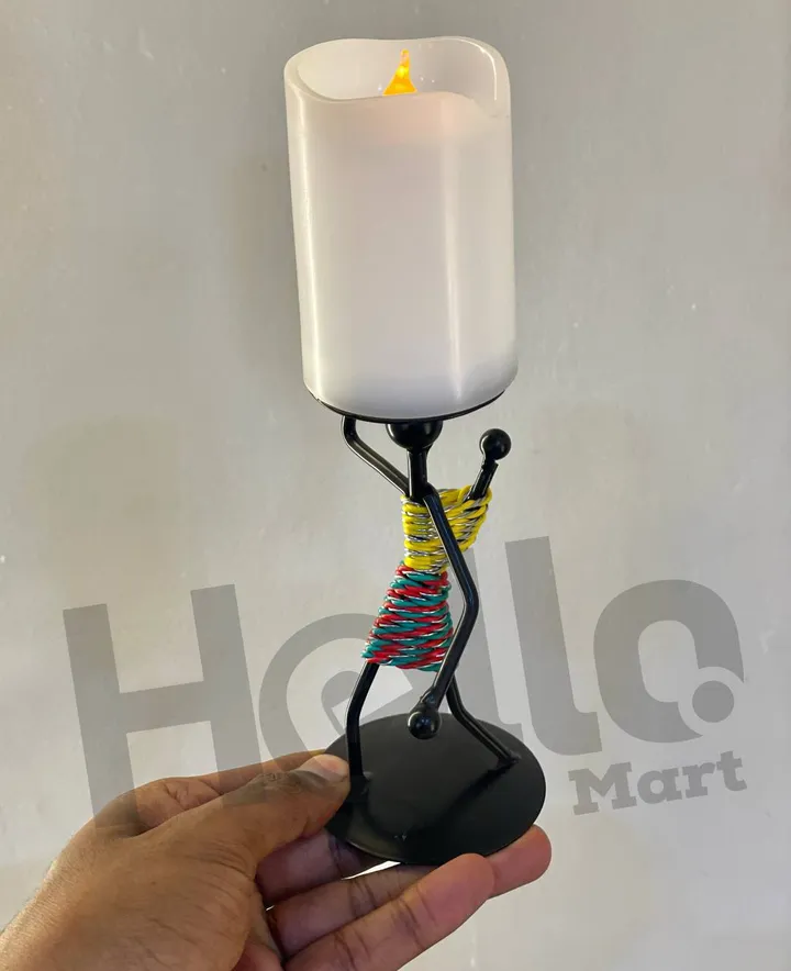 Decorative Figurine Candle Holder – photo 3
