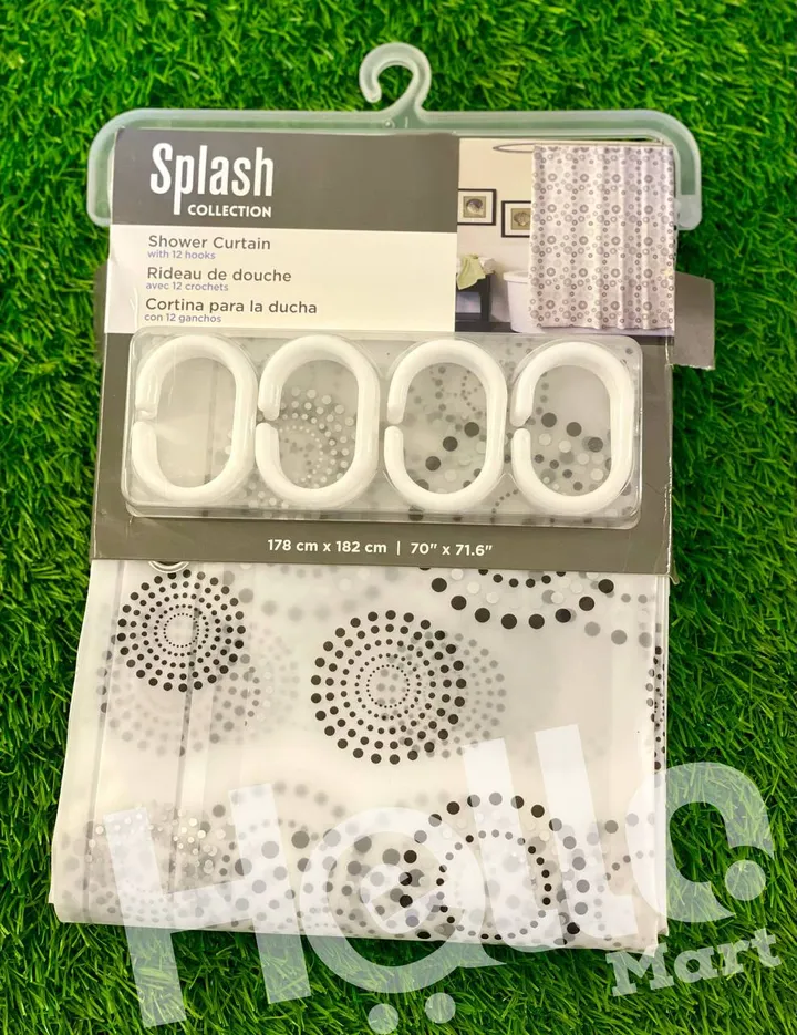 Splash Shower Curtain 178x182cm – photo 3