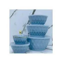 5-Piece Plastic Mixing Bowl Set – photo 4