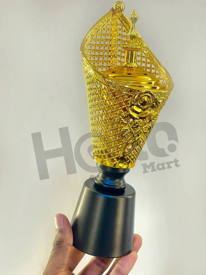 Golden Decorative Incense Burner – photo 3