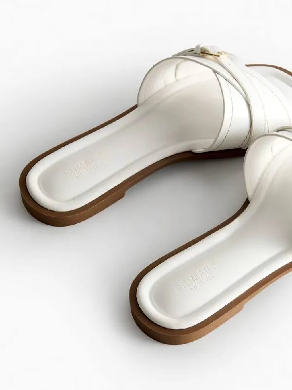 Primark Wide Fit Buckle Mule Sandals – photo 4