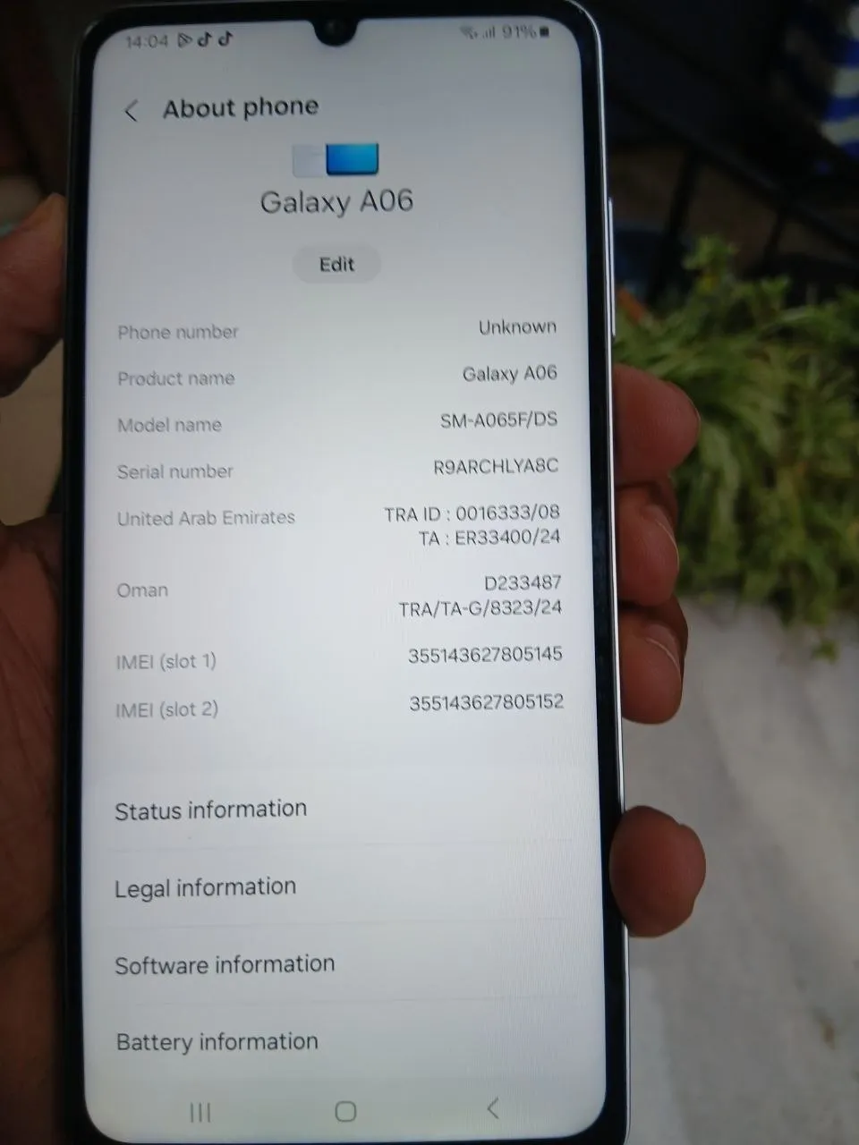 Samsung Galaxy A06 128GB 6GB – photo 4