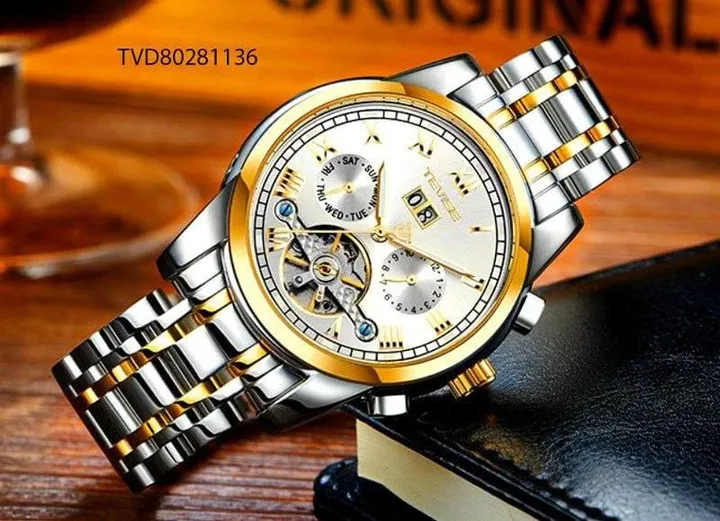 TEVISE Automatic 30ATM Water Resistant Watch – photo 3