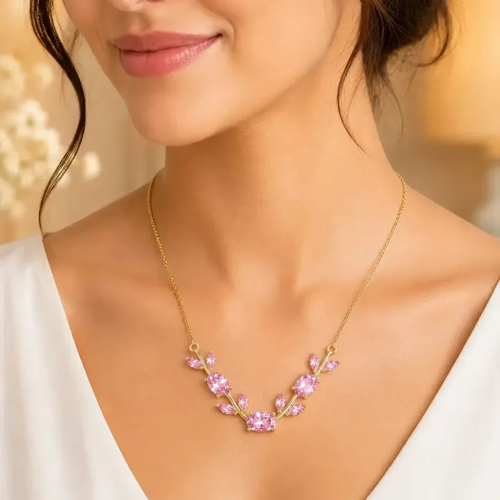 Floral Necklace – photo 3