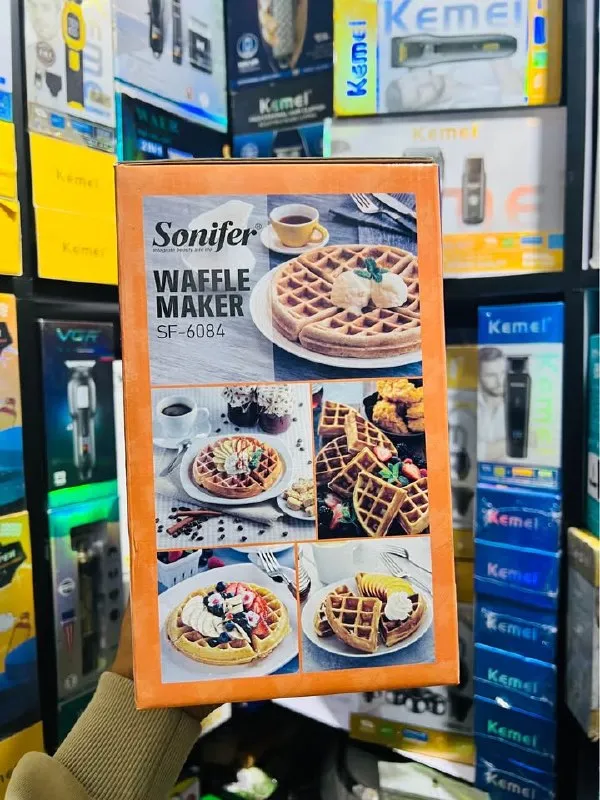 Sonifer SF-6084 Waffle Maker 1000W – photo 5