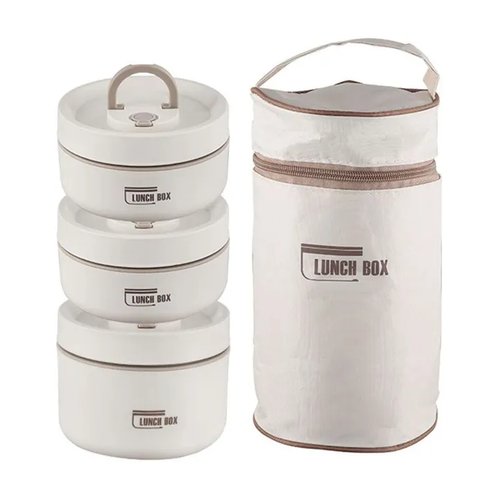 Insulated Stainless Lunch Box with Bag – photo 3