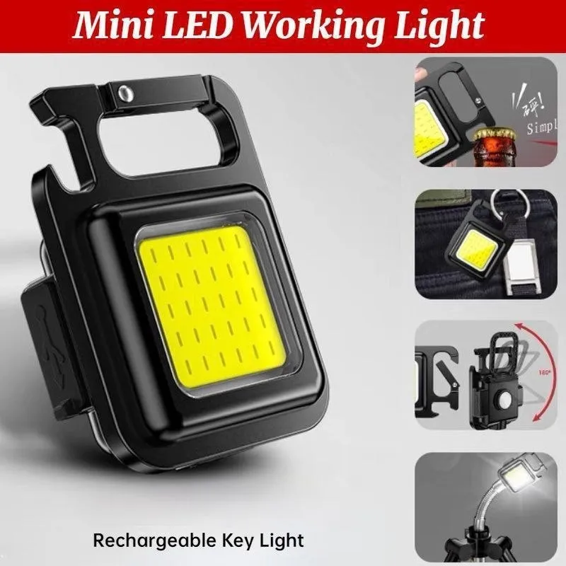 Rechargeable Mini LED Keychain Light – photo 4