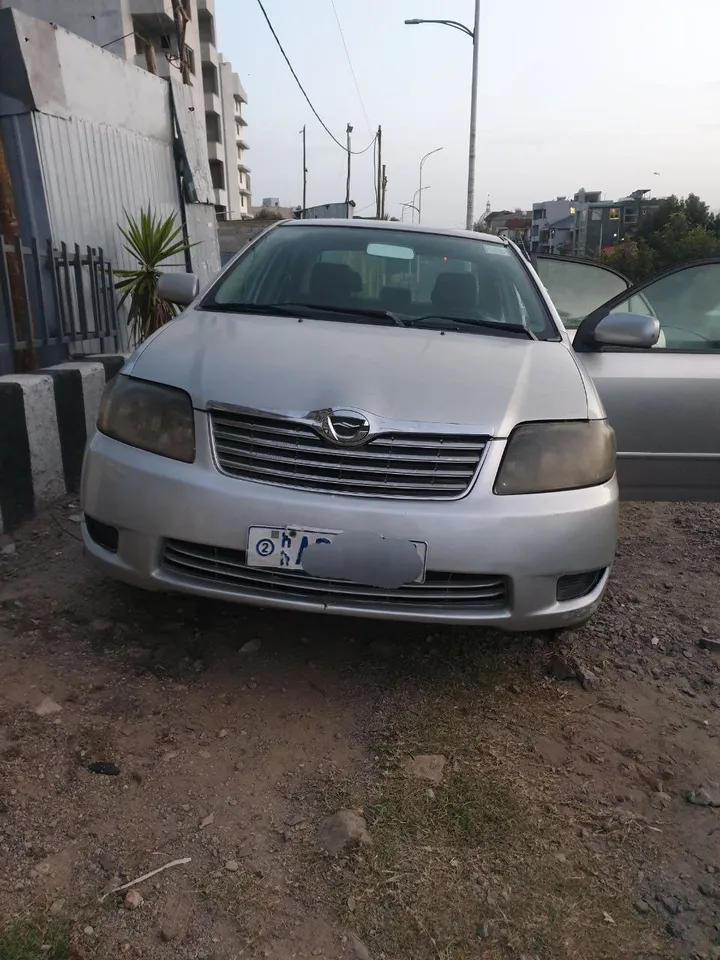 Toyota Corolla 2005 Manual Silver – photo 6