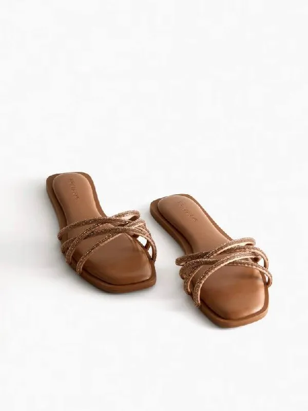 Primark embellished woven flat sandals – photo 3