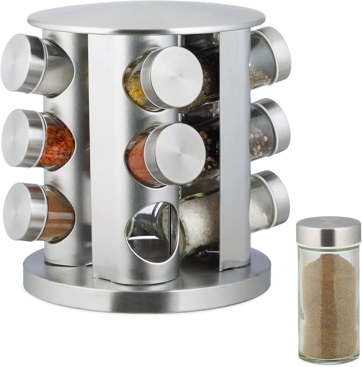 12-Jar Rotating Spice Carousel – photo 4