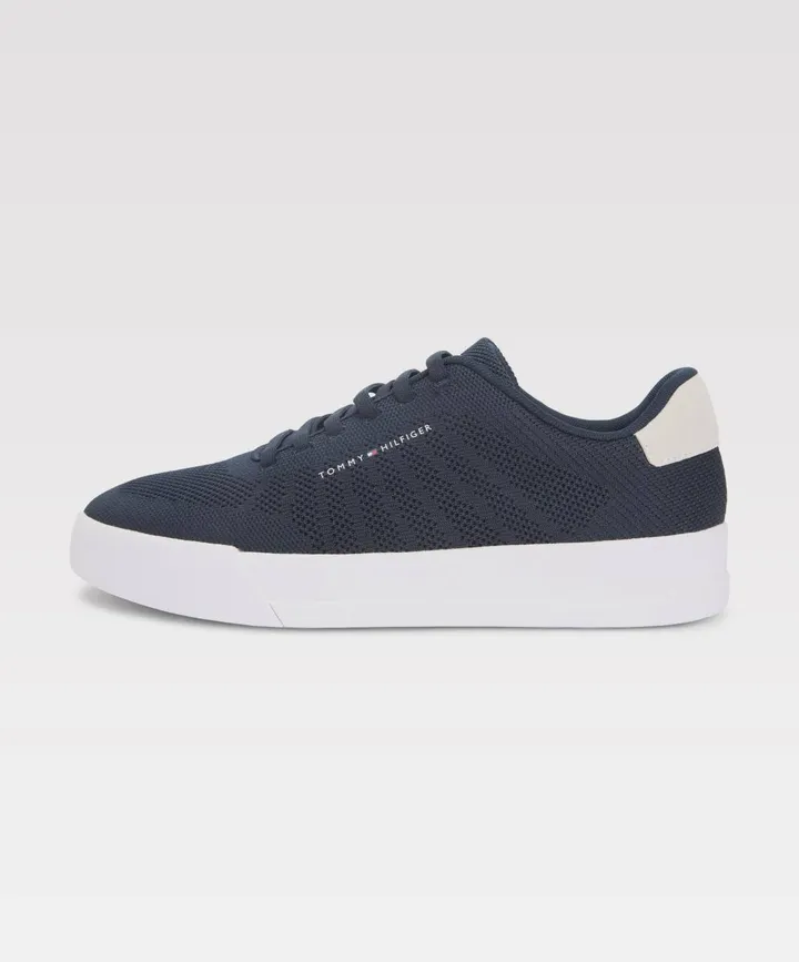 Tommy Hilfiger Leather Textile Sneakers – photo 6
