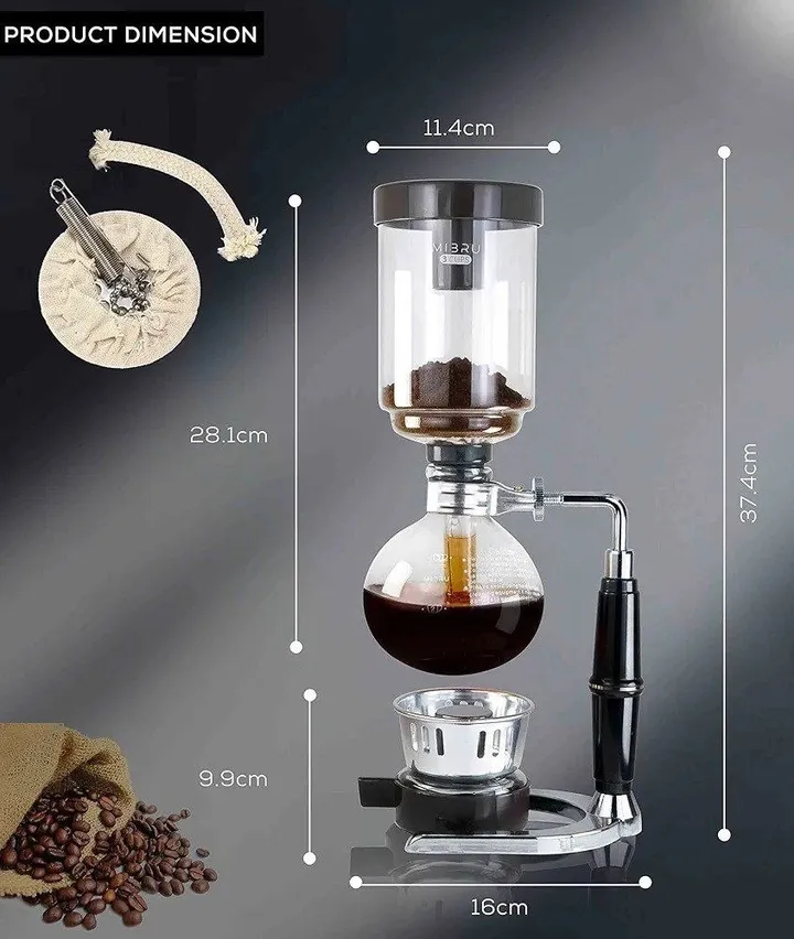 MIBRU Syphon Coffee Maker – photo 3