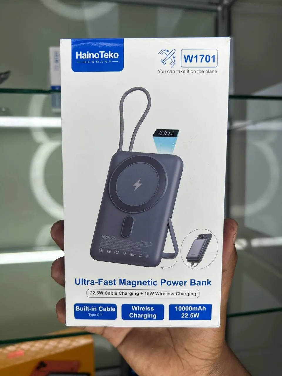 Haino Teko W1701 Magnetic Power Bank – photo 3