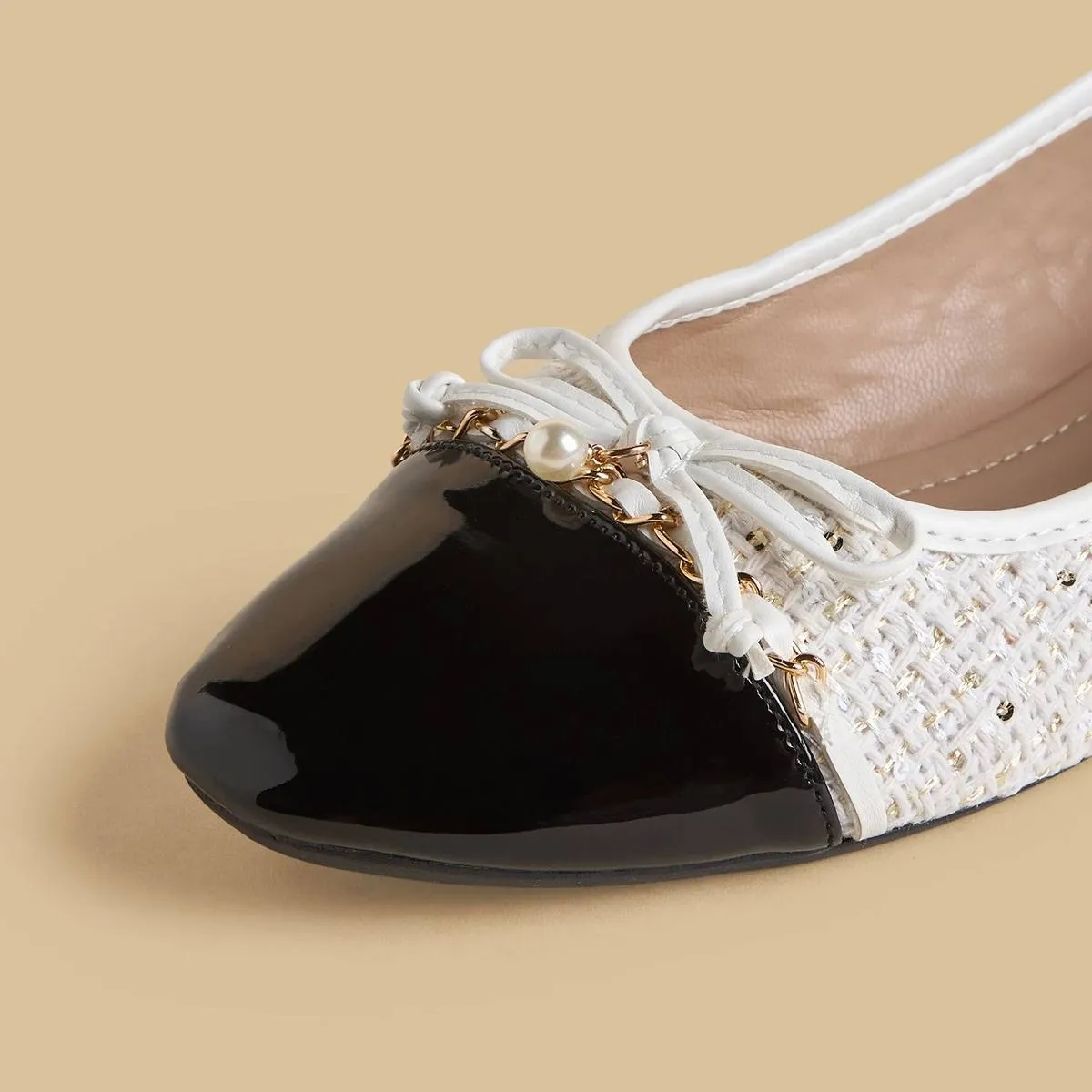 MAX Sequin Embellished Ballerina Shoes – photo 4