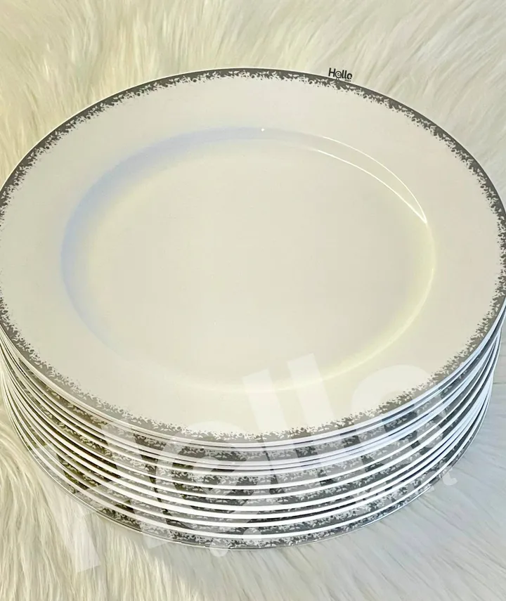 Ceramic Dining Plates Set of 6 – photo 3