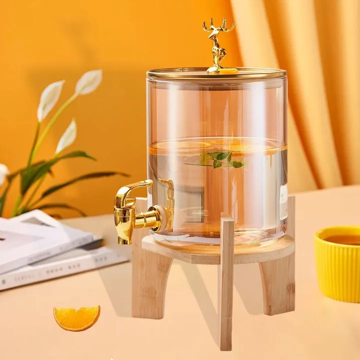 7-Piece Beverage Juice Dispenser Set – photo 3