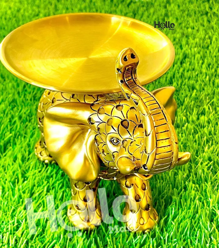 Golden Elephant Candy Serving Tray – photo 3
