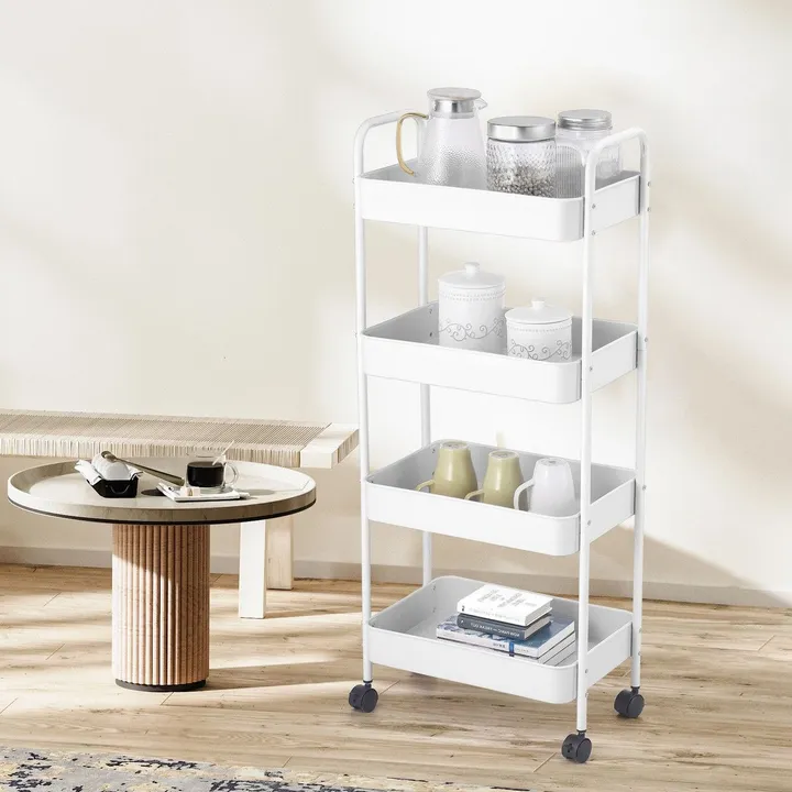 4-Layer Movable Kitchen Storage Rack – photo 3