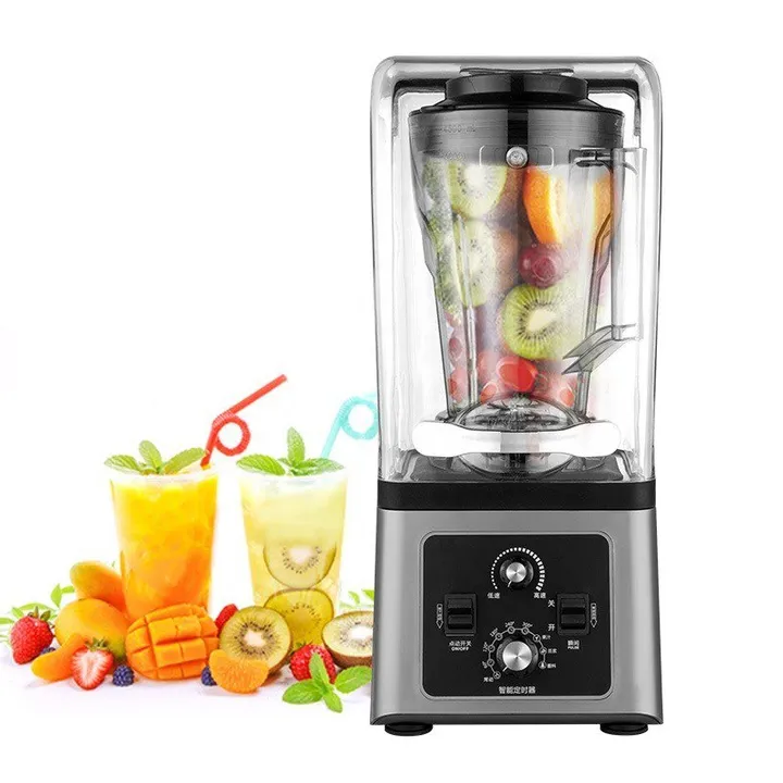 Silent Commercial Smoothie Maker Blender 1200W – photo 4