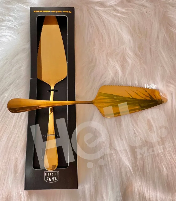 Golden Cake Server – photo 3
