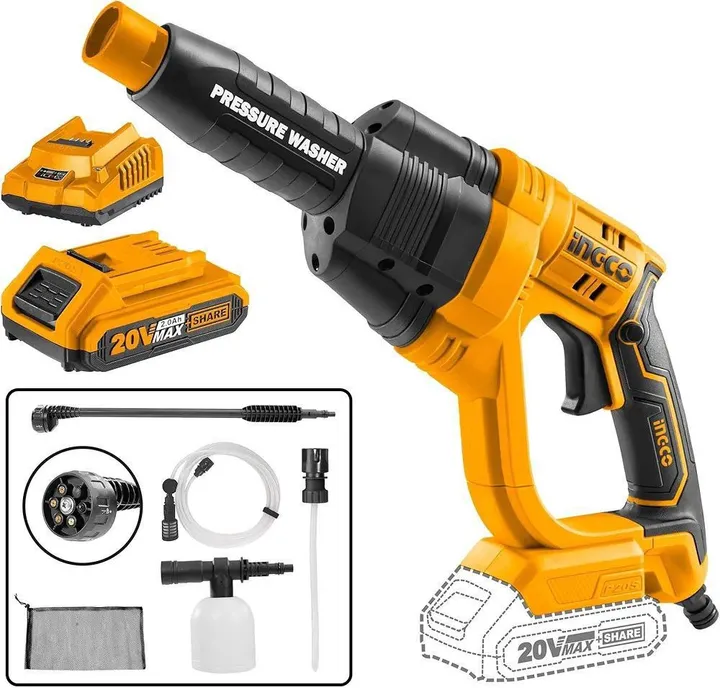 Ingco 20V Cordless Pressure Washer – photo 3