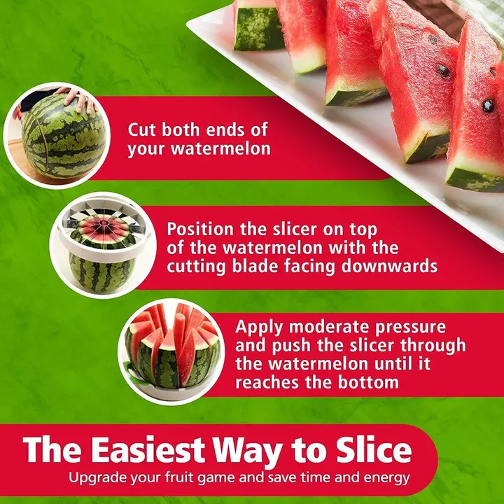 Stainless Steel Watermelon Cutter – photo 5