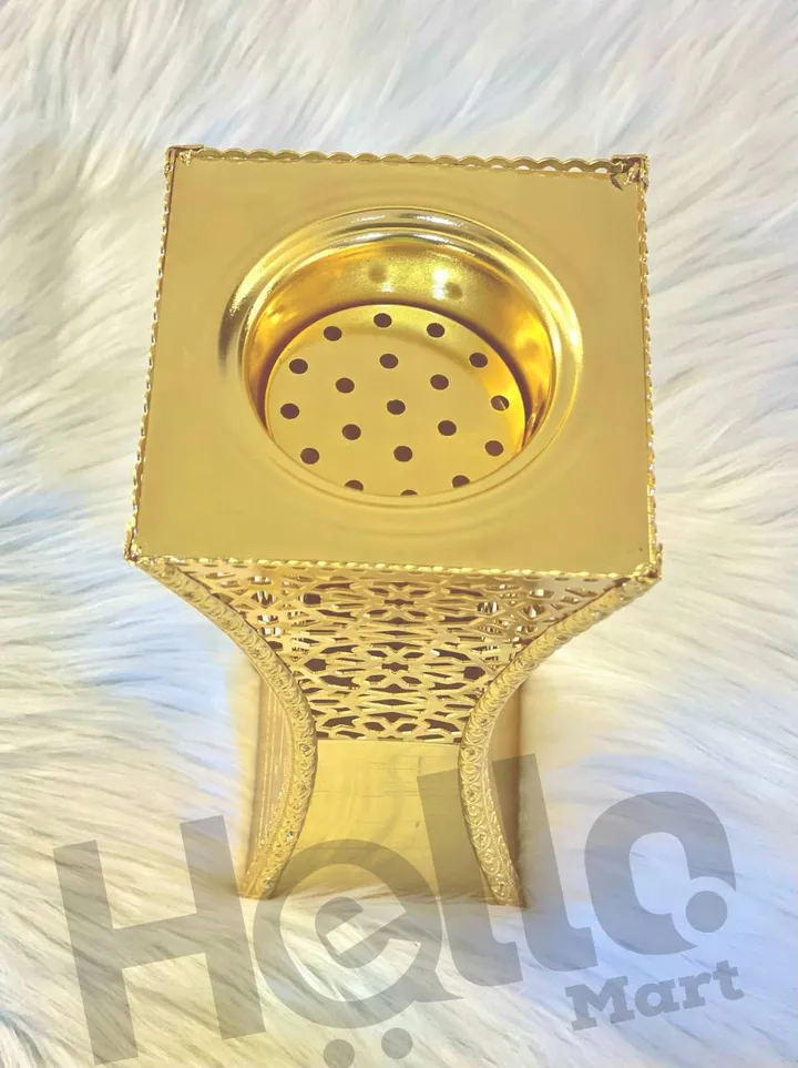 Golden Decorative Incense Burner – photo 3
