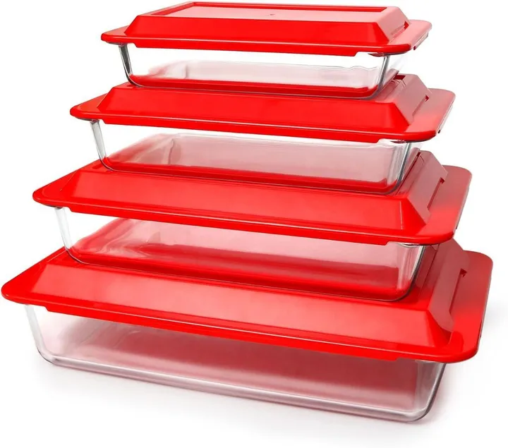 Glass Bakeware Tray 4 Piece Set – photo 5