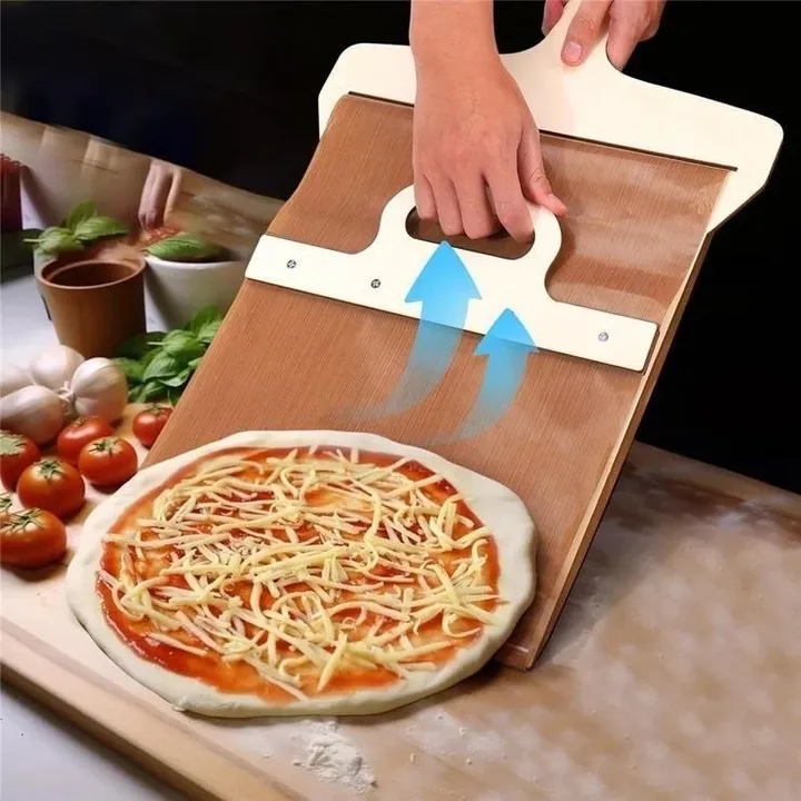 Wooden Sliding Pizza Peel – photo 3