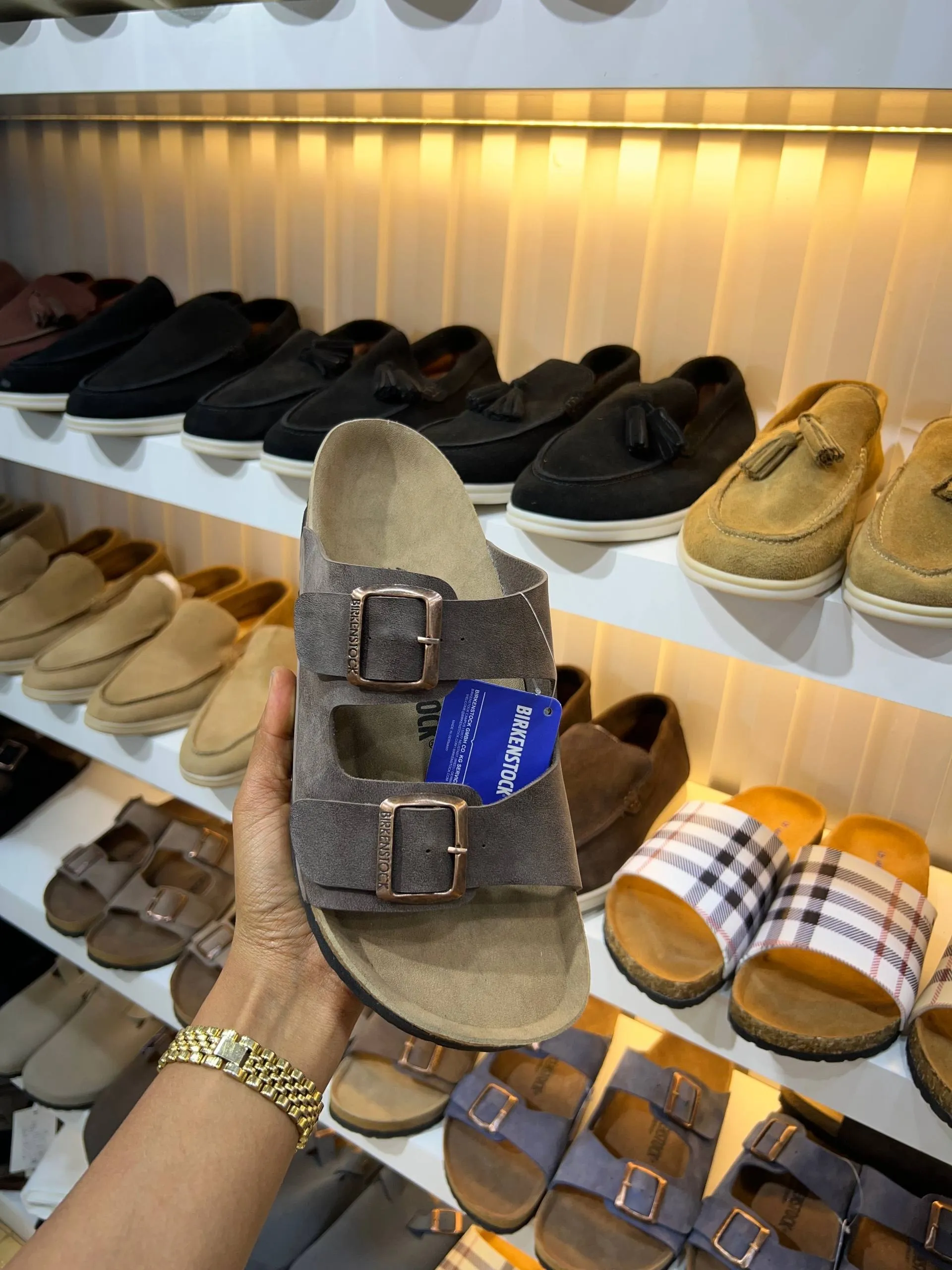 Birkenstock Leather Men's Shoes – photo 4