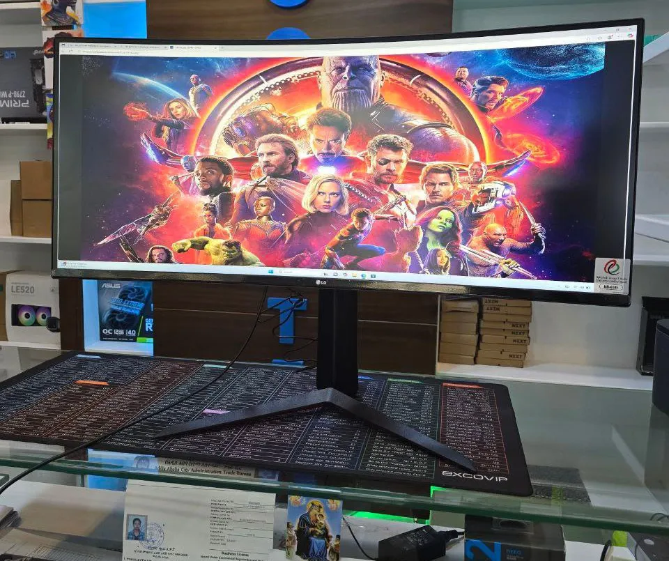 LG UltraGear 34 Inch Curved Gaming Monitor – photo 5