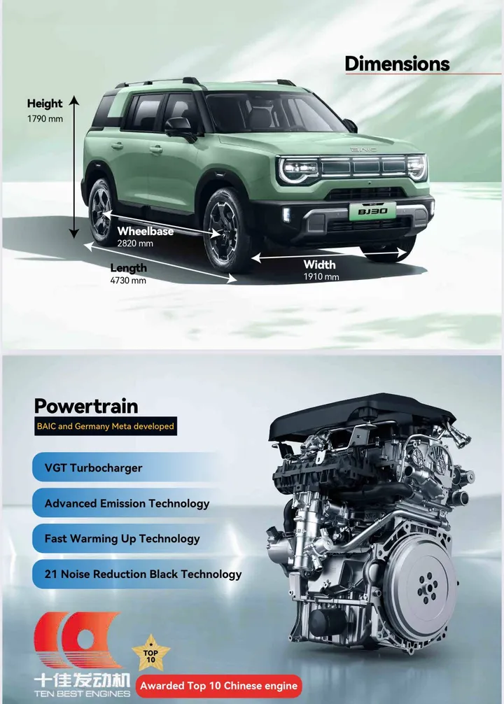 BAIC BJ30 Hybrid – photo 4