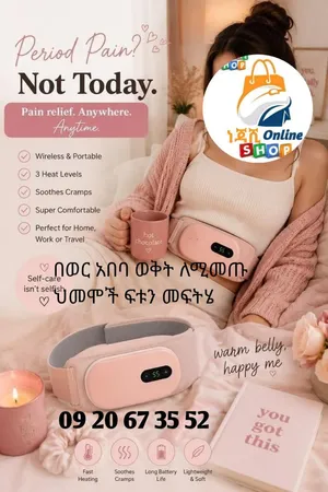 Portable Rechargeable Period Pain Relief Belt